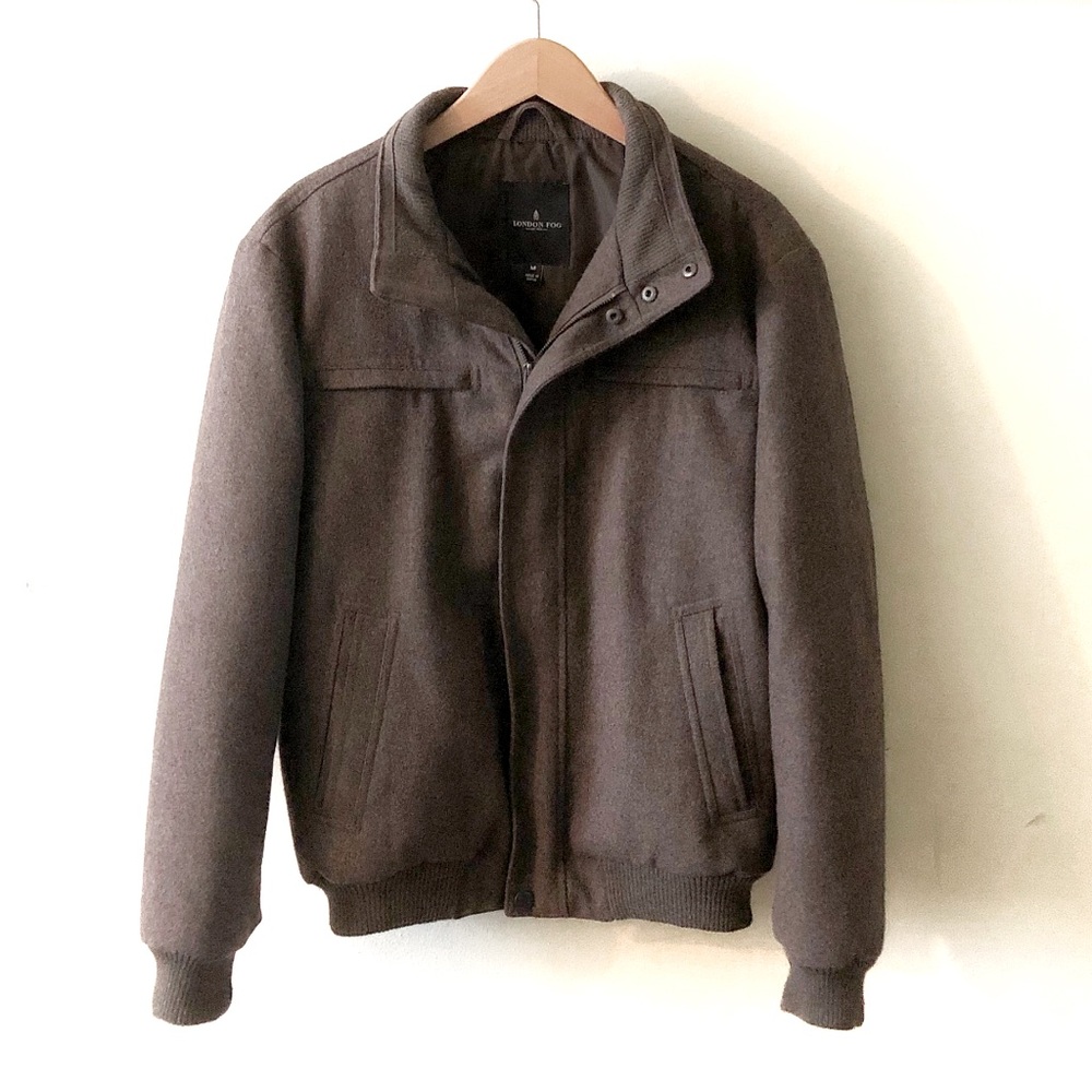 London Fog Wool Bomber